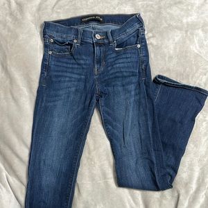 Express bootcut mid rise jeans